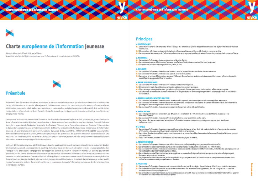 Charte européenne de l'information jeunesse