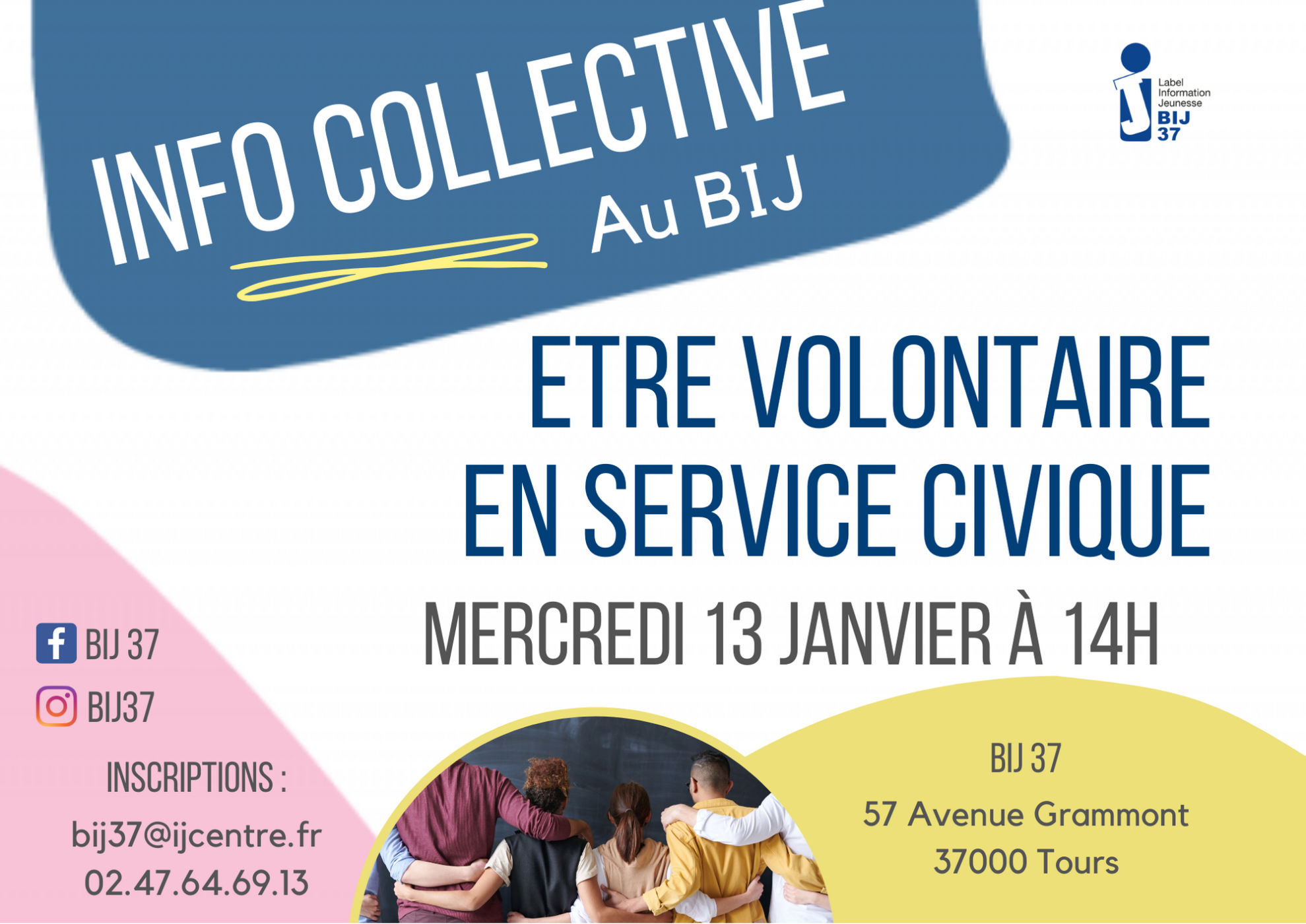 Le volontariat en Service Civique Bureau Information Jeunesse